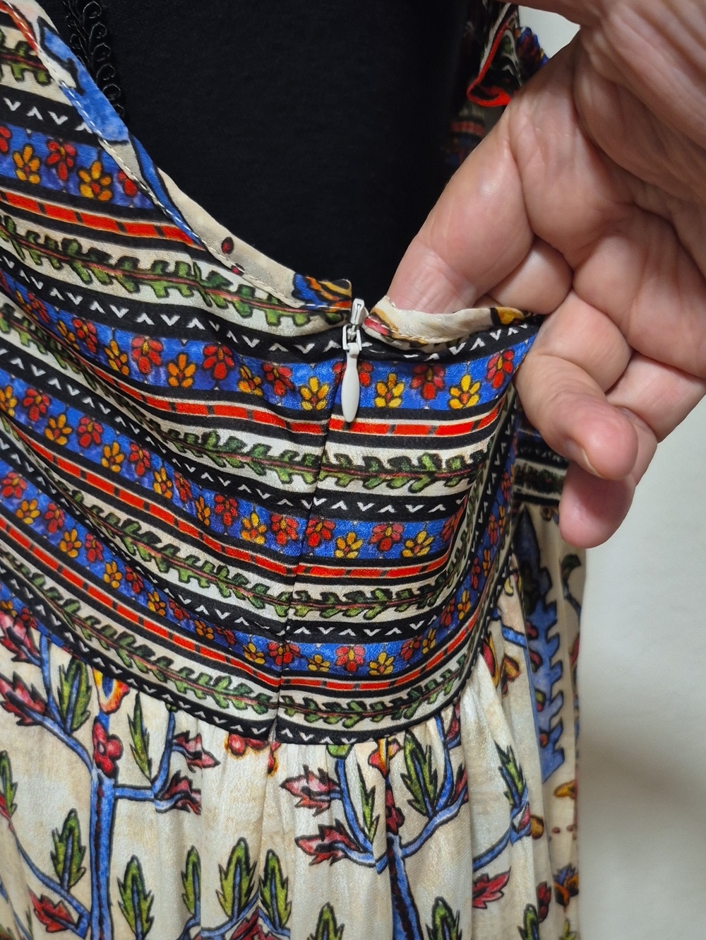 Anthropologie Valerie Embroidered Maxi Dress Sz 16 Excellent Condition - Picture 6 of 15